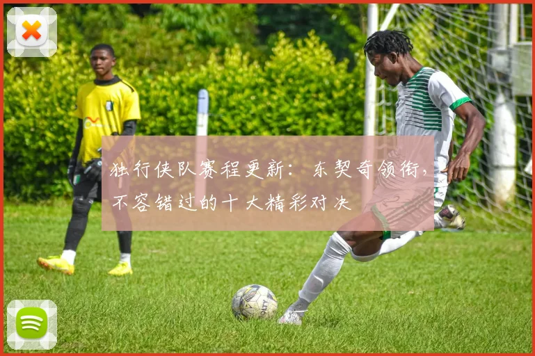 独行侠队赛程更新:东契奇领衔,不容错过的十大精彩对决